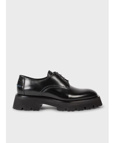 Paul Smith Black 'dawn' Lace Up Shoes