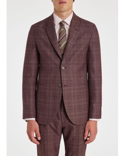 Paul Smith Gents 2 Btn Jacket - Brown