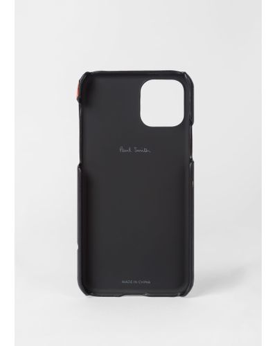 Paul Smith 'spaghetti' Iphone 11 Pro Case - Black