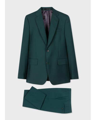 Paul Smith The Brierley - Dark Green Wool 'a Suit To Travel In'