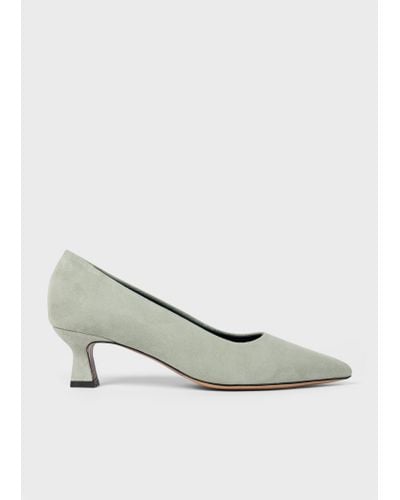 Paul Smith Womens Shoe Sonora Greyish Green - White