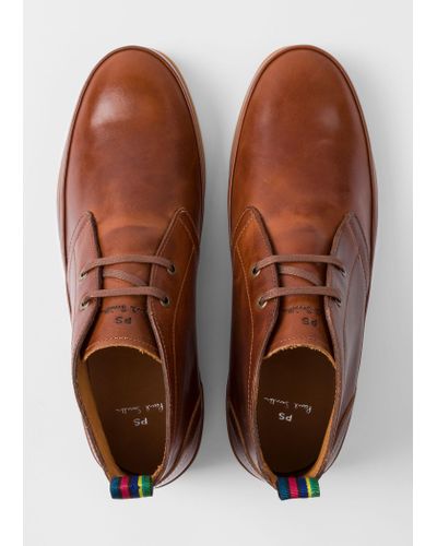 paul smith cleon boots brown