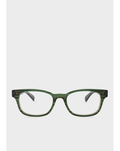 Paul Smith Green 'grafton' Spectacles