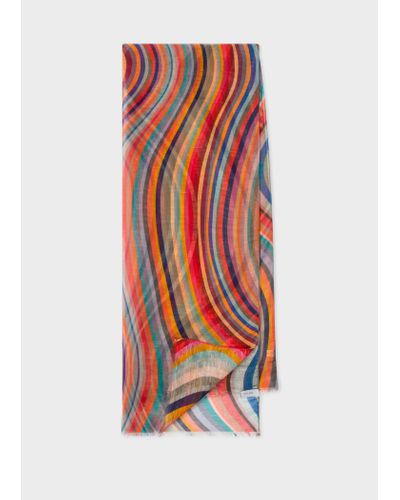paul smith silk scarf sale