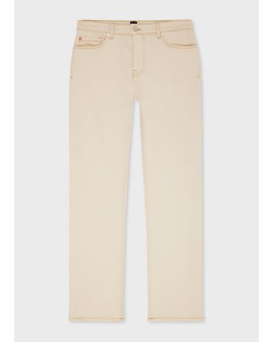 PS by Paul Smith Ecru Straight-leg Jeans White - Natural