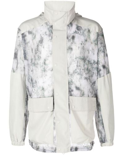 Snow Peak Printed Insect Shield Jacket in Gray for Men | Lyst