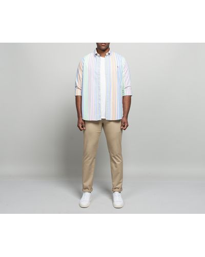 ralph lauren pastel striped shirt