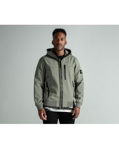 shell hooded jacket