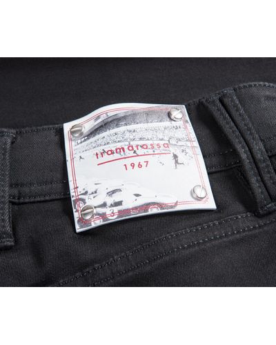 Tramarossa 1967 Denim 'leonardo Slim' 1 Moon Stretch Jeans Black for Men |  Lyst Canada