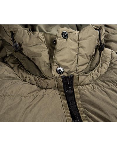 Stone Island Synthetic Garment Dyed 'crinkle Reps Ny Down' Jacket Olive for  Men - Lyst