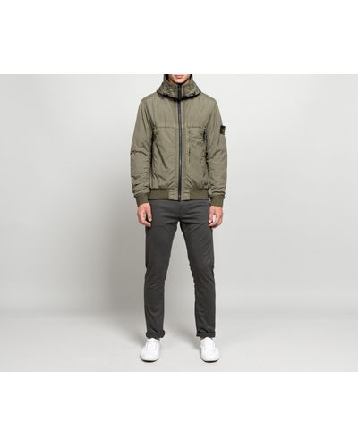 stone island crinkle jacket