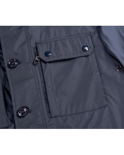 Moncler Synthetic 'lez' Nylon Field Jacket Navy in Blue for Men - Lyst
