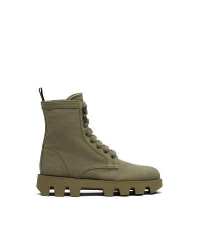 prada boots canvas