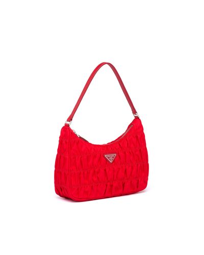 prada mini bag red