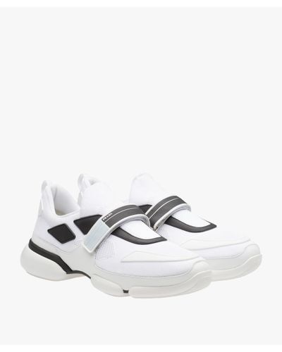 prada cloudbust sneakers white