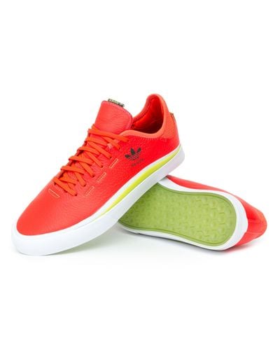 adidas Leather Sabalo X Diego Najera Shoes in Red for Men - Lyst