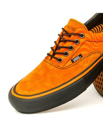 Vans X Spitfire Era Pro Shoes in Orange for Men | Lyst