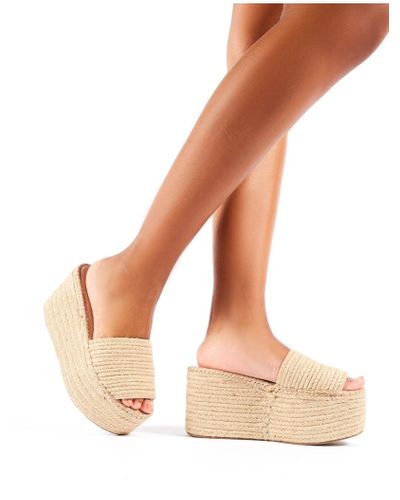 Woven flatforms Clearance