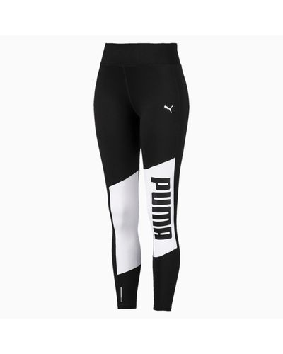 puma leggings with side logo