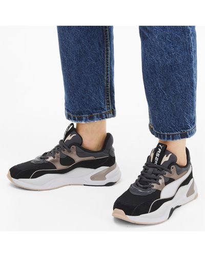 PUMA Suede Rs-2k Soft Metal Sneakers in Black - Lyst