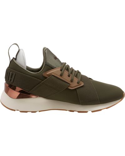 women's muse metallic casual sneakers