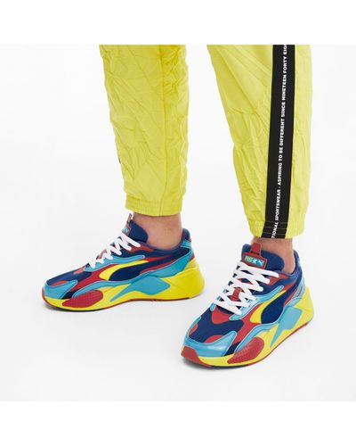 PUMA Leather Rs-x3 Plastic Sneakers for 