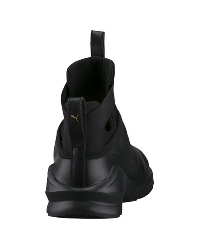 puma fierce strap leather