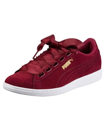 انتيك PUMA Suede Vikky Ribbon Women's Sneakers in Red | Lyst انتيك انتيك PUMA Suede Vikky Ribbon Women's Sneakers in Red | Lyst انتيك