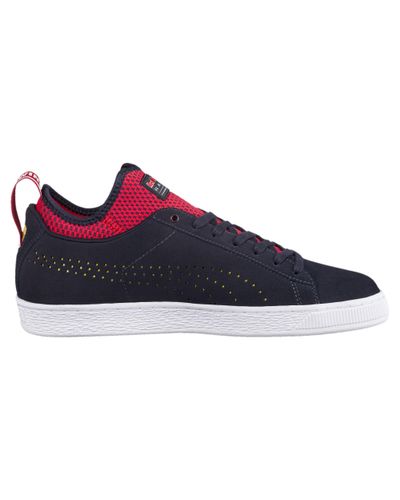 red puma racing shoes