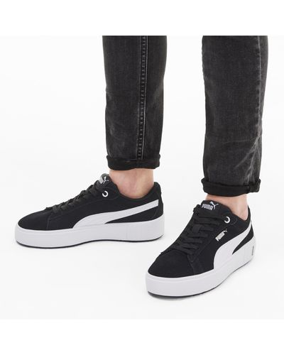 puma platform v2 suede