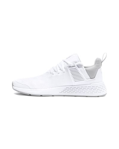 Puma white insurge mesh sneakers Clearance