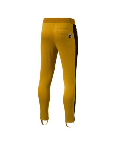 puma yellow pants