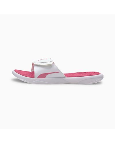 Puma Royalcat Comfort Slides Puma White-Puma Black For Sale 372280-02-4 | Sneakers Big Sale