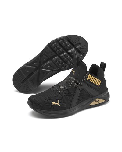 PUMA Lace Enzo 2 Metal Women's Training Shoes in Black - Lyst