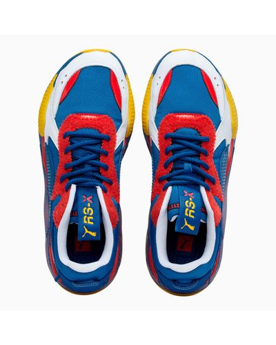 puma rs x mens blue