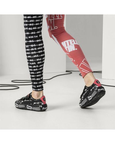 puma x shantell martin platform strap