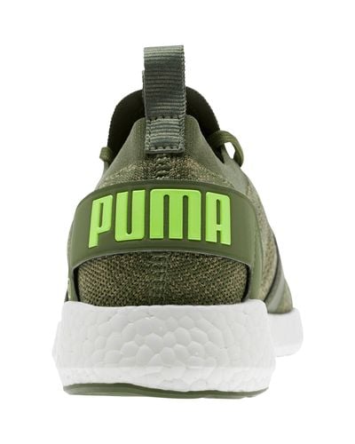 puma nrgy green
