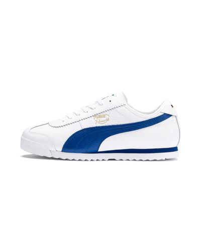 puma roma light blue