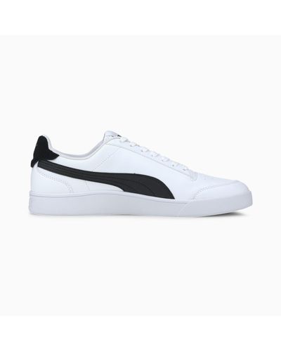 PUMA Lace Shuffle Sneakers in White - Lyst