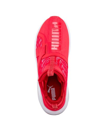 Puma fierce strap red and white Clearance