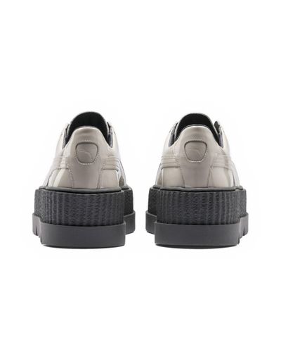 Puma Leather Fenty Men S Pointy Creeper Patent In Gray For Men Lyst
