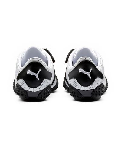 PUMA Mostro Perf Leather in White-Black (Black) for Men | Lyst