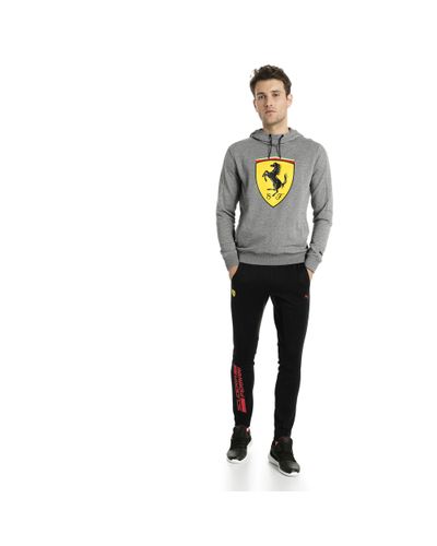 PUMA Rubber Ferrari Men's Track Pants in Black for Men | Lyst