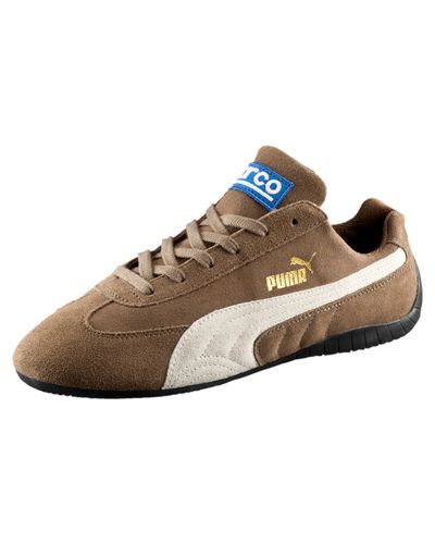 PUMA Suede Speed Cat Shoes in Natural 