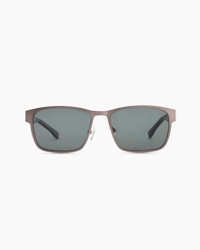 Quince Hunter Polarized Stainless Steel Sunglasses, Cellulose Acetate - Gray