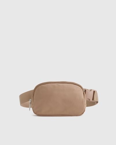 Quince Revive Nylon Belt Bag - Brown