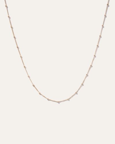 Quince 14K Station Bead Choker - Multicolor