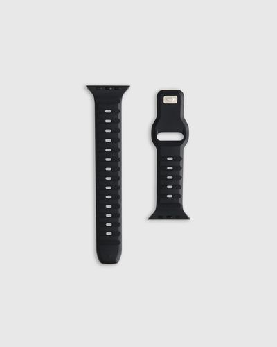 Quince Sports Apple Watch Band, Fkm Rubber - White