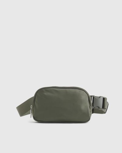 Quince Revive Nylon Belt Bag - Green