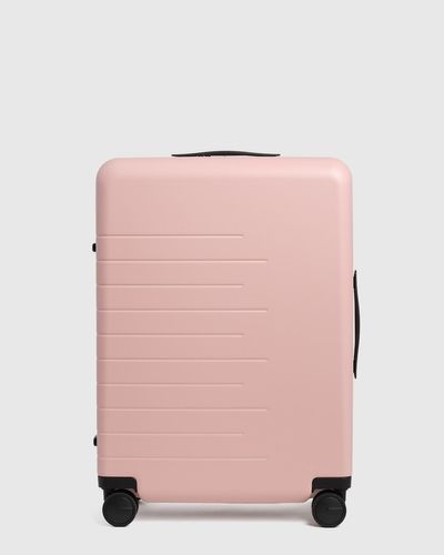 Quince Check-In Hard Shell Suitcase 24", Polycarbonte - Pink